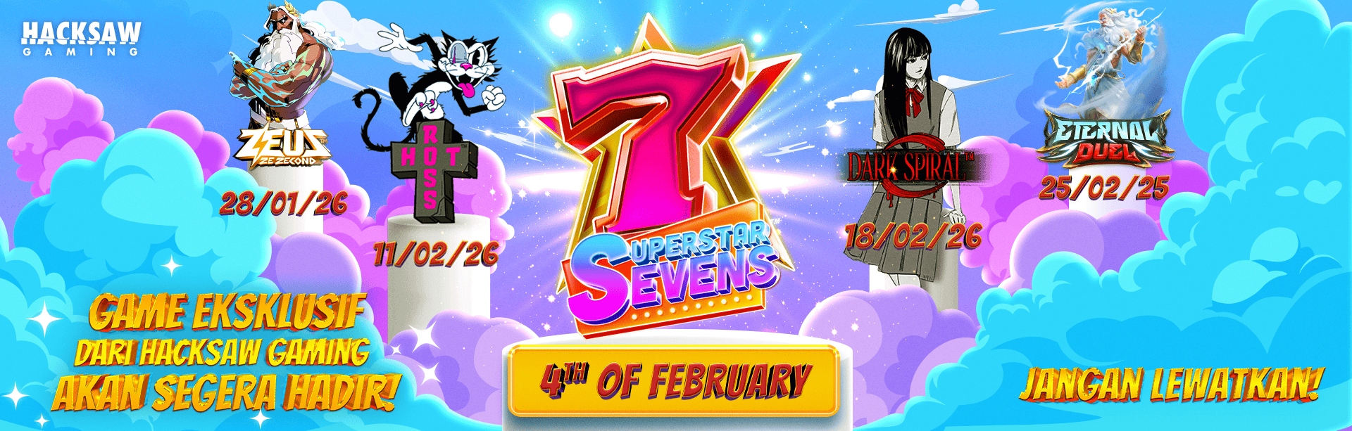 VPLUS - HOT GAMES BANNER